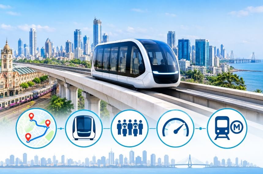 Mumbai Pod Taxi Project Crosses 100 Piling Mark, Elevated Corridor To Link Kurla, Bandra And BKC